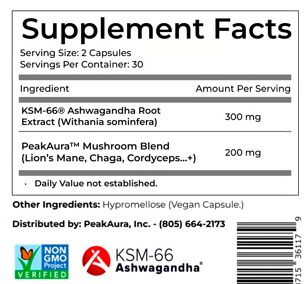 Cognitive Supplement Side View