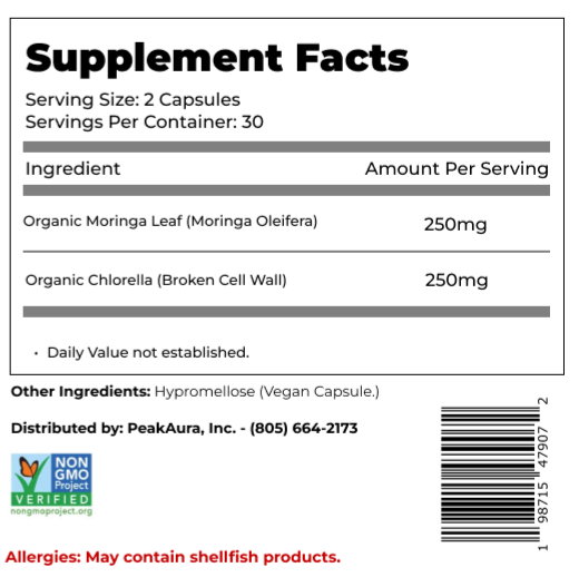 Detox Supplement Side View