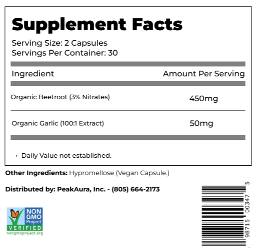 Heart Supplement Side View