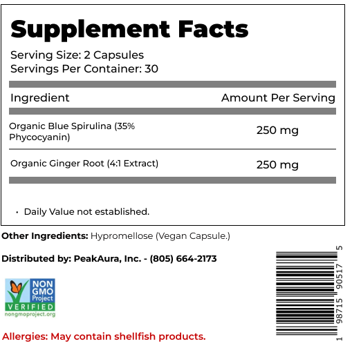 Immune Supplement Side View